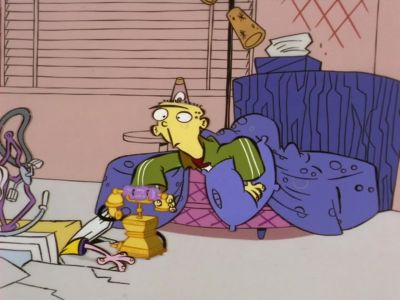 EDDY'S IN PAIN NOW.
HE'LL HAVE TO CALL YOU BACK. - Ed, Edd n Eddy