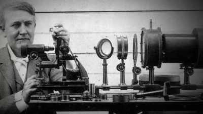 Edison originally developed
the motion picture camera - Making Waves: The Art of Cinematic Sound