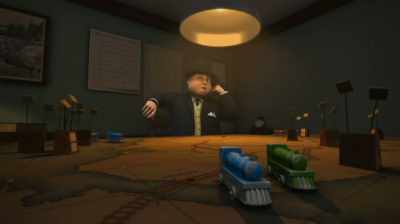 Edward is already at Vicarstown - Thomas & Friends: Journey Beyond Sodor