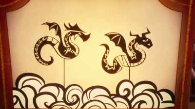 [eerie dramatic music] - LEGO Ninjago: Dragons Rising