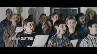 [eerie music overtakes lyrics] - Heaven's Gate: The Cult of Cults