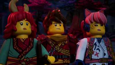 [eerie music] - LEGO Ninjago: Dragons Rising