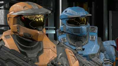 [eerie music] - Red vs. Blue: Restoration