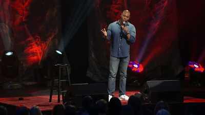 [effeminate voice]
"Dave Chappelle's jokes--" - Dave Chappelle: Deep in the Heart of Texas