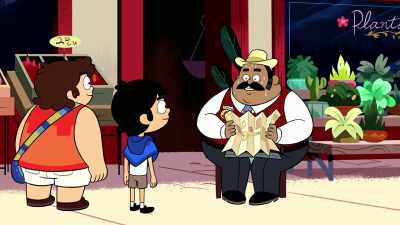 Eh, my daughter Xochi can - Victor and Valentino