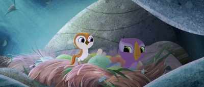 Eh... don't mind the tail! - Puffin Rock and the New Friends