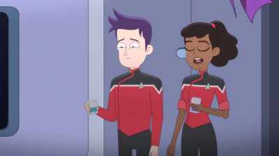 Eh, you know what they say,
keep your friends close - Star Trek: Lower Decks