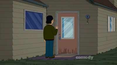 Eh...
No, I was thinking you guys leave. - Corner Gas Animated