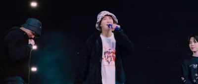 ♪ Eh-oh, bring it ♪ - BTS: Permission to Dance on Stage - LA