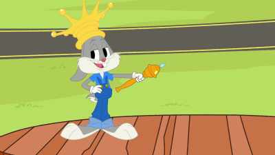 Eh, set-eth the stage
for the play, Lola. - Bugs Bunny Builders