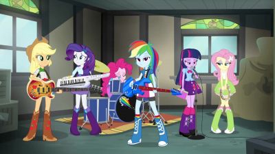 Eh that sounded way better - My Little Pony: Equestria Girls   Rainbow Rocks