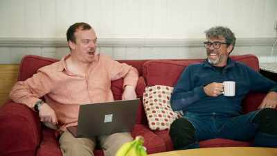 Eh up.Hello.Shut up.(LAUGHS) - James May and the Dull Men