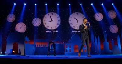 - Eight clocks.
- [cheering] - Vir Das: Abroad Understanding