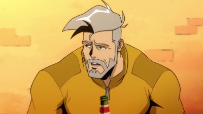 Eighteen years later,
he joined the military - Creature Commandos