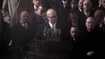 Eisenhower:
THIS CONFLICT STRIKES DIRECTLY - America in Color
