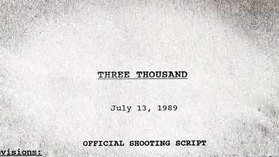 Eisner: There was a script
called "Three Thousand." - The Happy Days of Garry Marshall