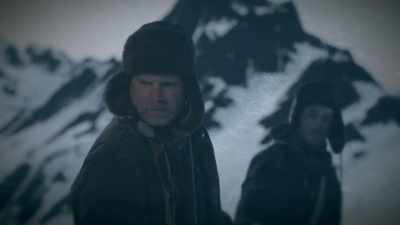 Either they descend
the rugged terrain rapidly,
threatening life and limb, - Tales From The Explorers Club