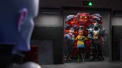 Either we launch
by the end of the day, - Megamind vs. the Doom Syndicate