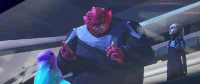 Either they like us, or this will get real awkward. - Star Trek: Prodigy