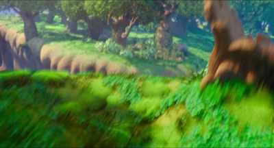 Either through writing,
or the editing process. - Smurfs: The Lost Village