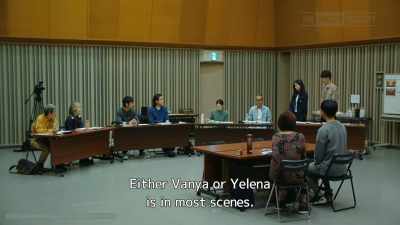 Either Vanya or Yelena
is in most scenes. - Drive My Car