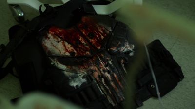 [EKG monitor beeping] - Marvel's The Punisher