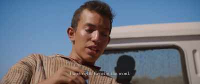 Él tiene razón. Cruel es el mundo. - The Forgiven