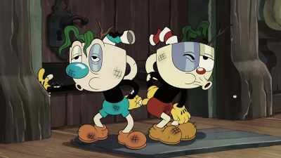 [Elder Kettle screams] - The Cuphead Show!