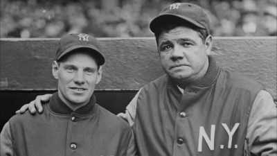 Ele esteve no Yankees
junto com Babe Ruth. - Say Hey, Willie Mays!