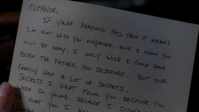 "Eleanor,
if you're reading this, - Chuck