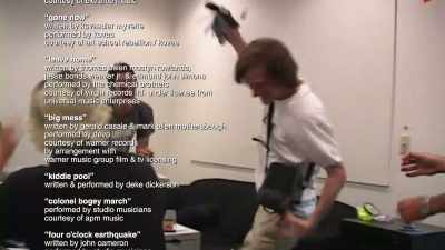 - [electric buzzing]
- [laughs] - Jackass Forever