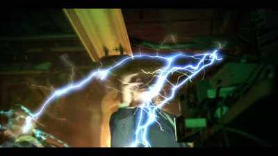 [electrical zapping]
[agents screaming] - AIMEE: The Visitor