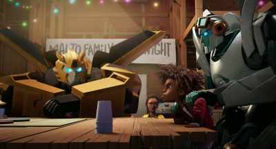 [electricity buzzing] - Transformers: EarthSpark