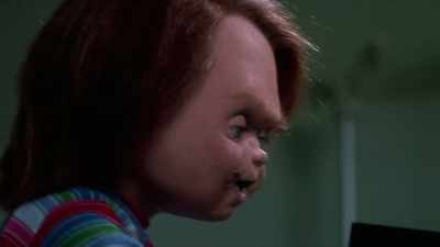 [Electricity crackles,
Ardmore screaming] - Doc of Chucky