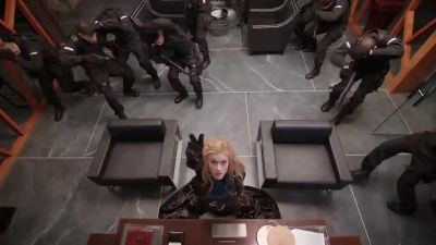 [ELECTRICITY CRACKLES] - Arrow
