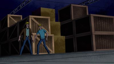 [ELECTRICITY CRACKLES] - Ben 10: Ultimate Alien