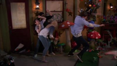 ( electricity crackles ) - Liv and Maddie