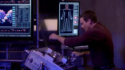 [electricity crackling]
>> AAH! - Eureka