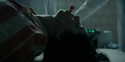- [electricity crackling]
- [muffled grunting] - The Penguin