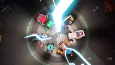 [electricity crackling] - Mighty Monsterwheelies