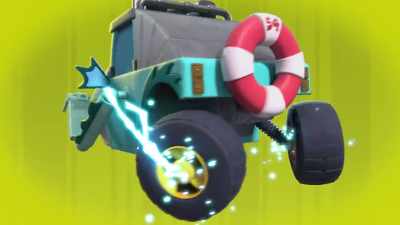[electricity crackling] - Mighty Monsterwheelies