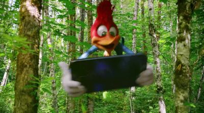 Electrifying! - Woody Woodpecker