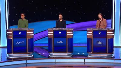 [electronic beep]
That's Georges Danton. - Jeopardy! Masters