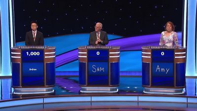 [electronic beeping]
It's by Cartier. Andrew? - Jeopardy! Masters