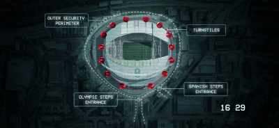 [electronic beeping] - The Final: Attack on Wembley