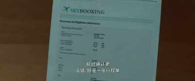 "Electronic Ticket Receipt" - The Invisible Witness