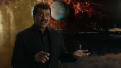 Elements cooked in the
hearts of distant stars, - Cosmos: Possible Worlds