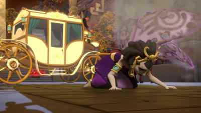 Elena, quick,
get in the coach. - Elena of Avalor