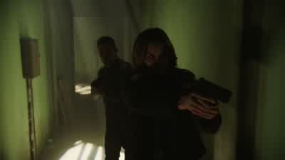 Eleni? Turn off the mixer. Hands up. Step back from the table. - NCIS