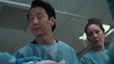 Elevating head 30 degrees
and bagging down his CO2. - The Good Doctor